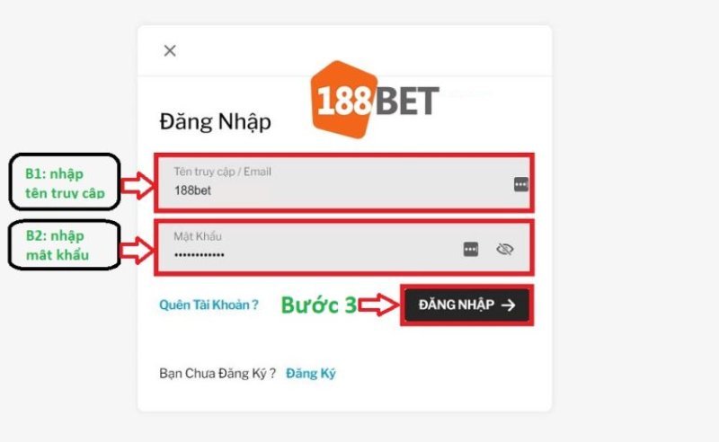 Đăng nhập 188BET trên di động hoặc Ipad